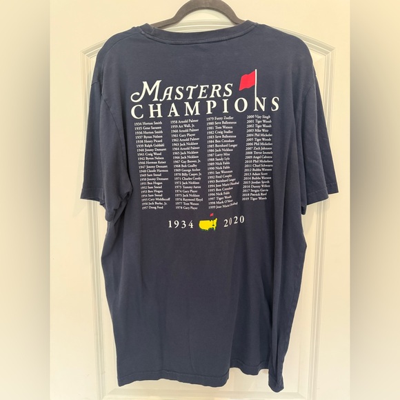 Masters Blue Short Sleeve Tee XL - Picture 2 of 3